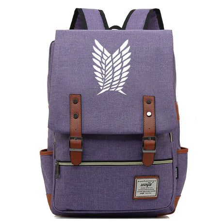 Attack on Titan Anime Backpack for Students, Unisex - My Anime Haven