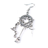 Vintage Harry Potter Punk Magic Earrings with Stars