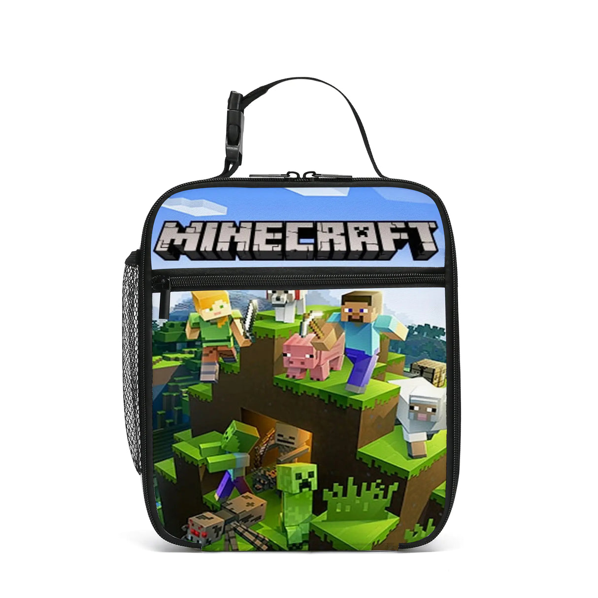 Minecraft Cartoon Lunch Bag for Kids (New Style)