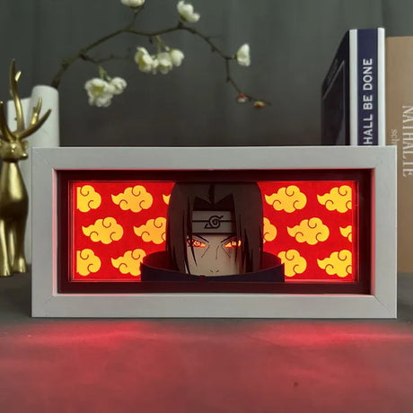 3D Anime LED Light Box: Naruto Figures Lamp - My Anime Haven