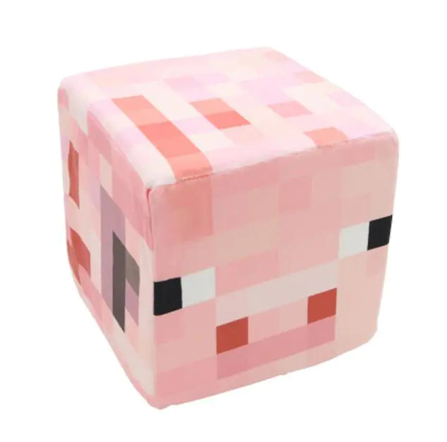 Minecraft TNT Block Plush Stool Toy and Pillow