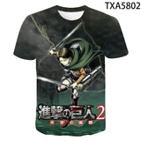 Attack On Titan Unisex Crew Neck T-Shirt - My Anime Haven