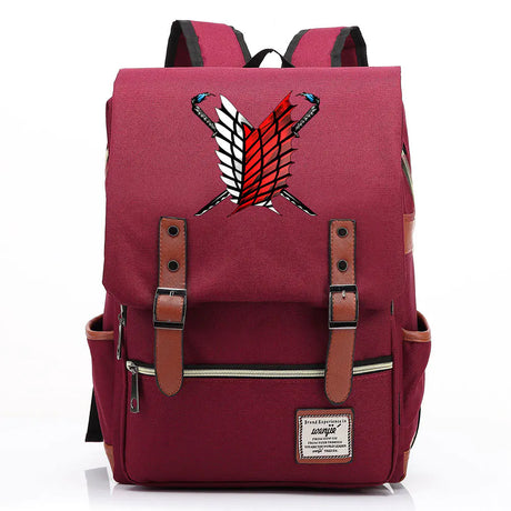Attack on Titan Casual Backpack for Teens (Unisex) - My Anime Haven