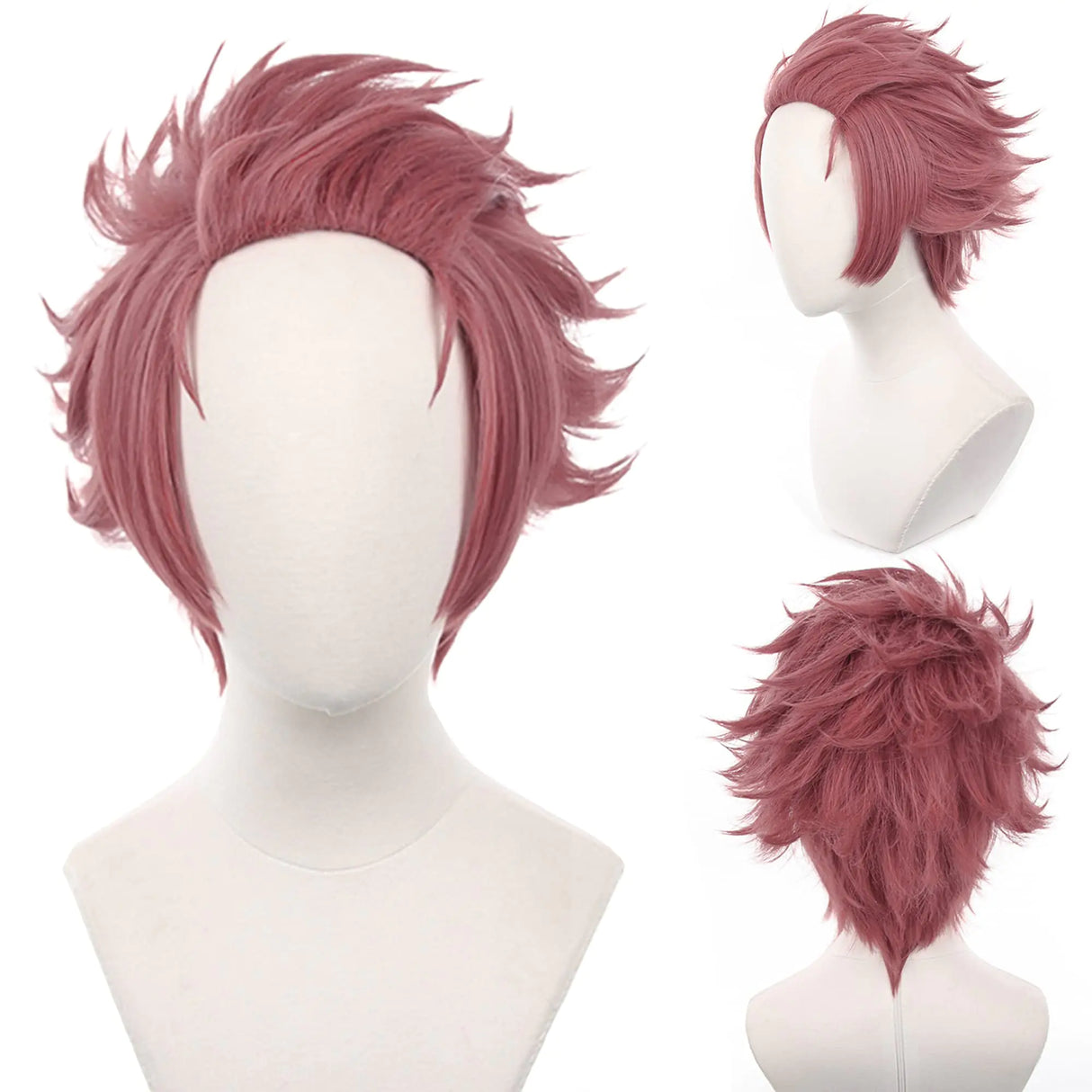 Anime BLUE LOCK Cosplay wig Meguru Bachira Hyouma Chigiri Cos Wigs Black Red Heat Resistant Synthetic Hair For Man Women Halloween Party with Cap (Sae Itoshi)
