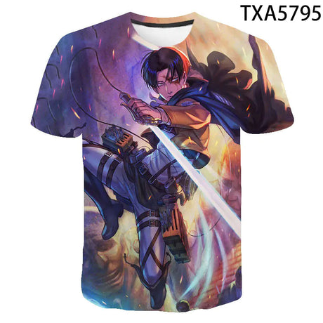 Attack On Titan Unisex Crew Neck T-Shirt - My Anime Haven