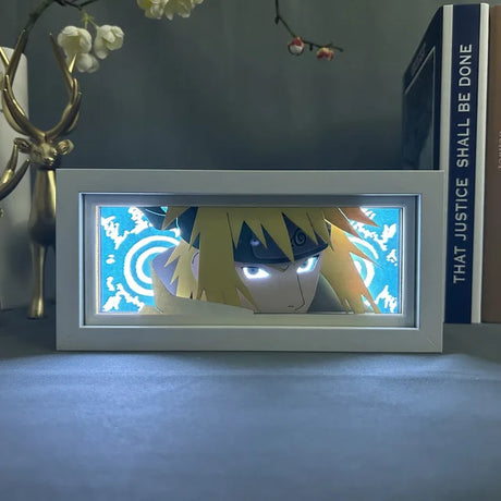 3D Anime LED Light Box: Naruto Figures Lamp - My Anime Haven