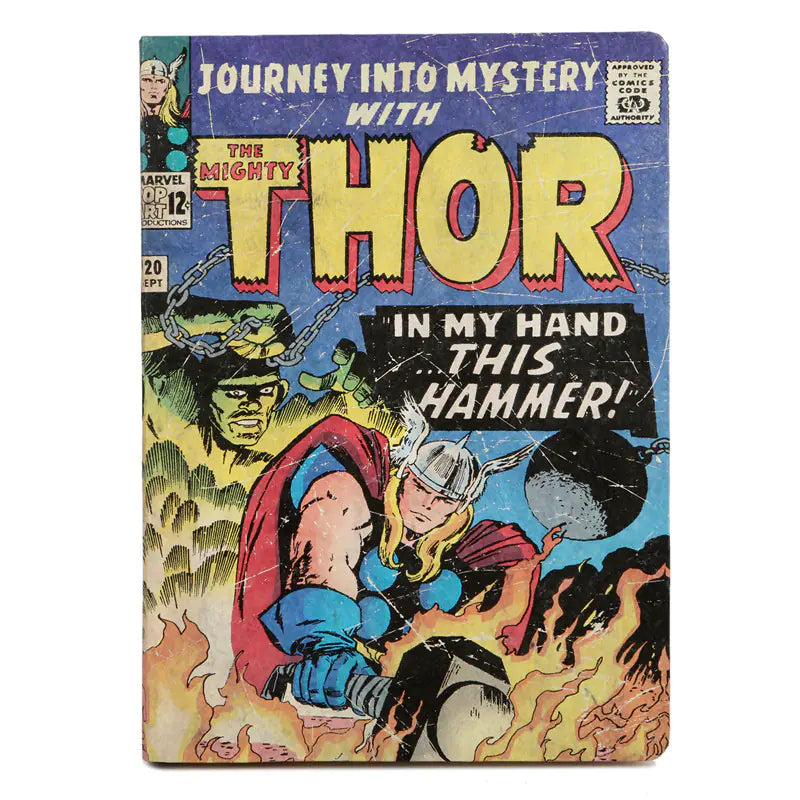 Marvel Retro Comic Folding Book Light - LED Night Lamp