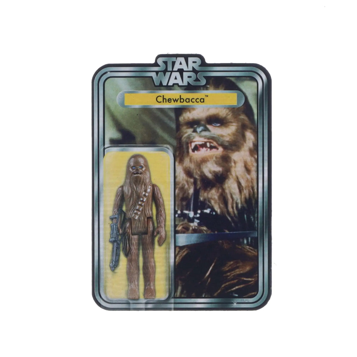 AQUARIUS Star Wars Chewbacca Action Figure Funky Chunky Novelty Magnet for Refrigerator Locker Whiteboard & Game Room Officially Licensed Merchandise & Collectibles