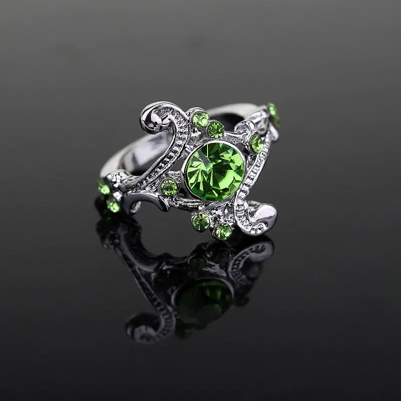 Harry Potter Slytherin Gem Ring