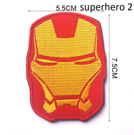 DC & Marvel Embroidered Heat Patches - My Anime Haven