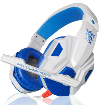 PC780 Black Blue Gaming Headset with Microphone