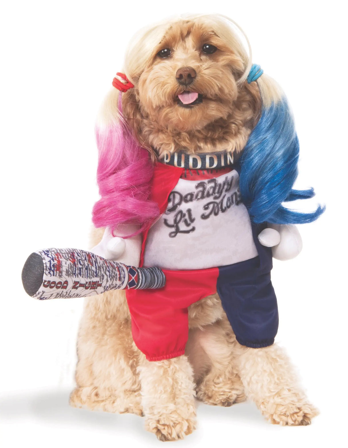 Rubies DC Comics Suicide Squad Walking Harley Quinn Pet Costume Large for Themed Parties and Halloween