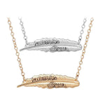 Wingardium Leviosa Harry Potter Alloy Feather Necklace