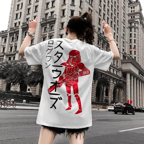 Iconic Star Wars Characters On Shirt - My Anime Haven