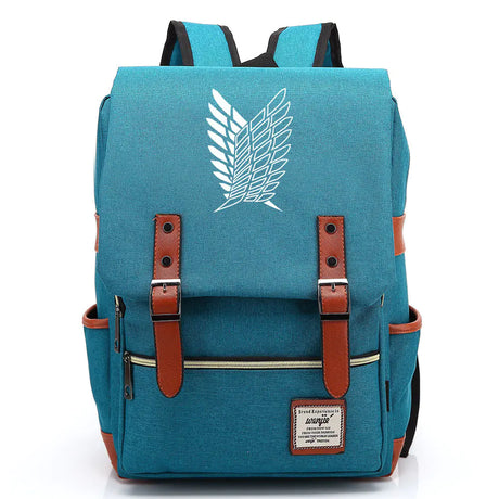 Attack on Titan Anime Backpack for Students, Unisex - My Anime Haven