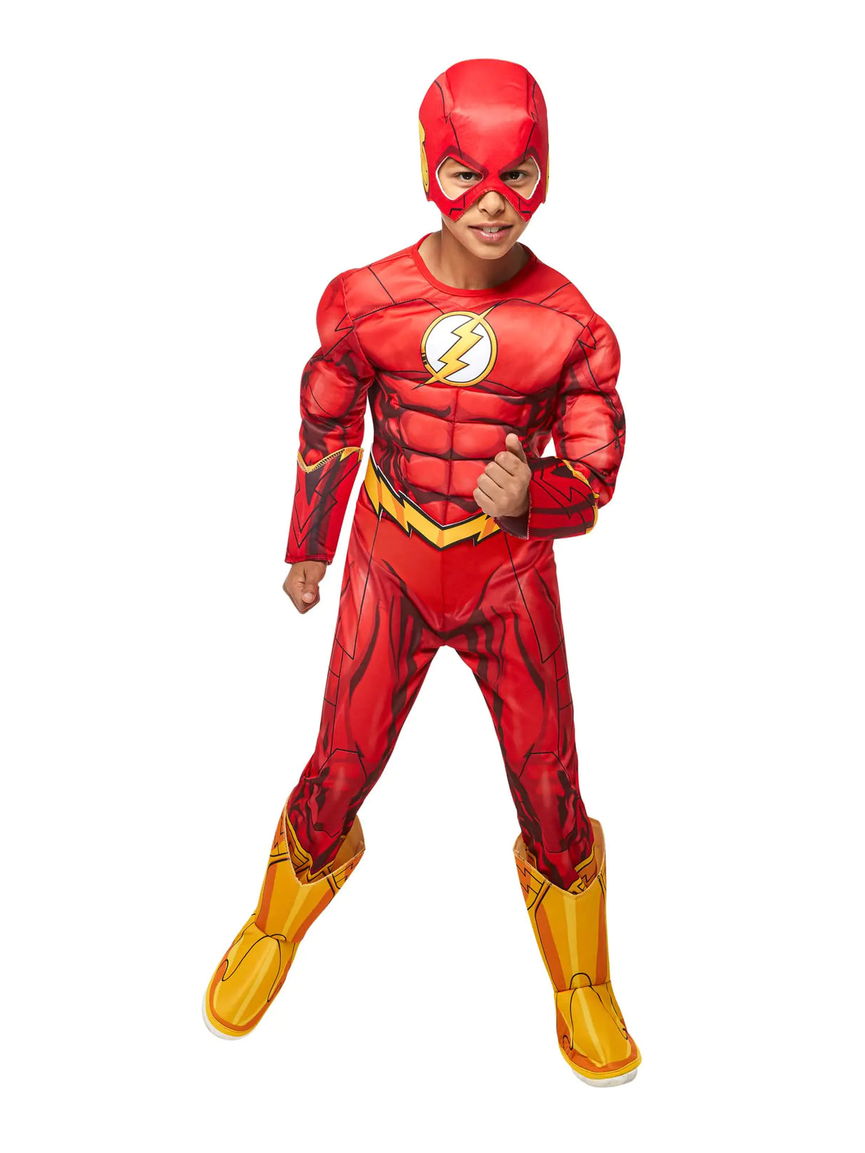 Rubies Costume DC Superheroes Flash Deluxe Child Costume Large for Themed Parties and Halloween