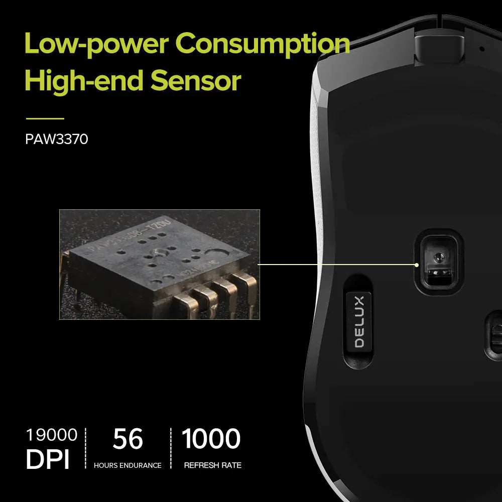 Lightweight Gaming Mechanical Mouse for Home Use