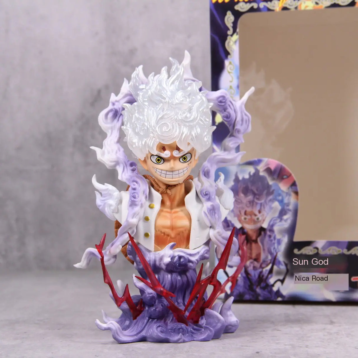 "One Piece Luffy GK Statue - Sun God Awakening"