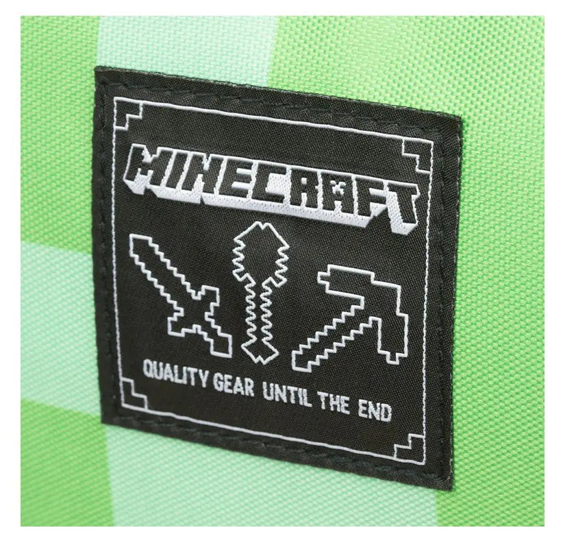 Minecraft Game Merchandise - Emerald Diamond Backpack