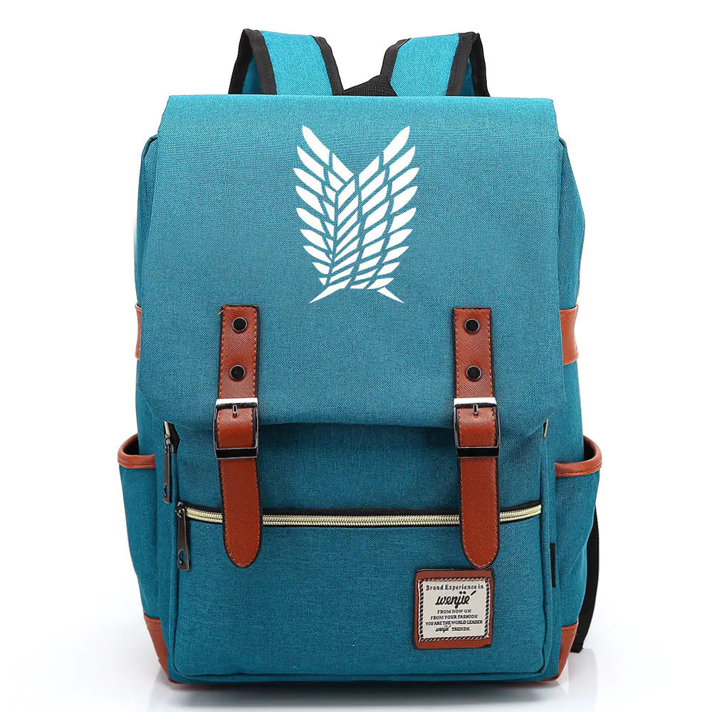 Attack on Titan Anime Backpack for Students, Unisex - My Anime Haven