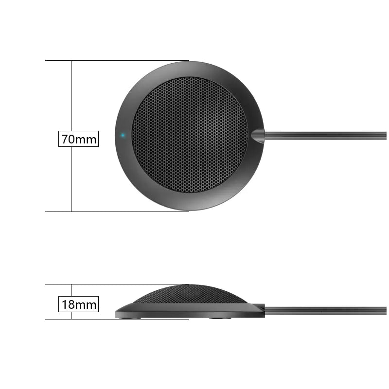 USB Omnidirectional Microphone for Gaming and Meetings