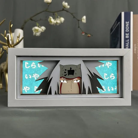 3D Anime LED Light Box: Naruto Figures Lamp - My Anime Haven