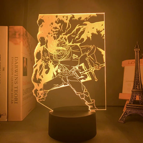 3D Lamp Anime Black Clover Asta Light - My Anime Haven