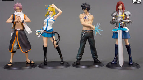 TSUME Fairy Tail SC Series Lucy, Gray, Erza & Natsu Figures - My Anime Haven