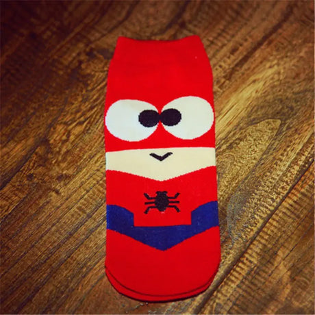 Marvel Superhero Ankle Socks for Men - My Anime Haven