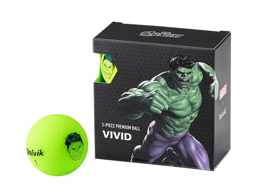 Volvik x Marvel 4Ball Pack - HulkGreen