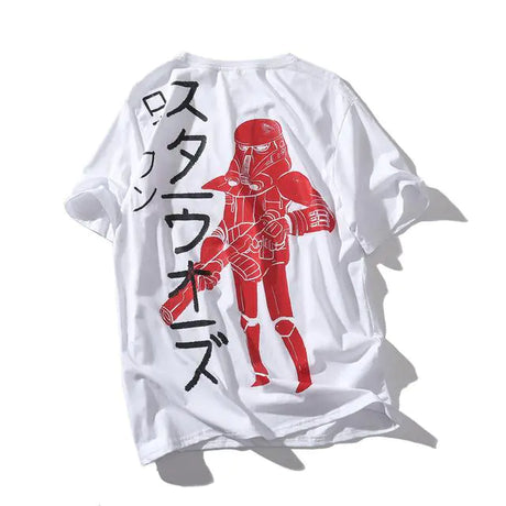 Iconic Star Wars Characters On Shirt - My Anime Haven