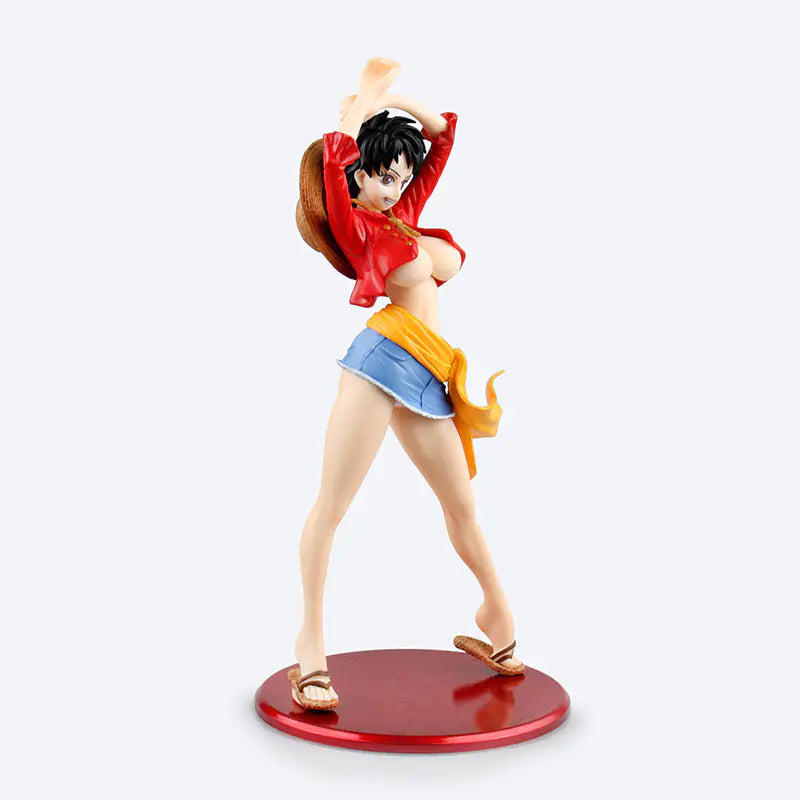 "One Piece Gender Swap Female Luffy Figure Model"