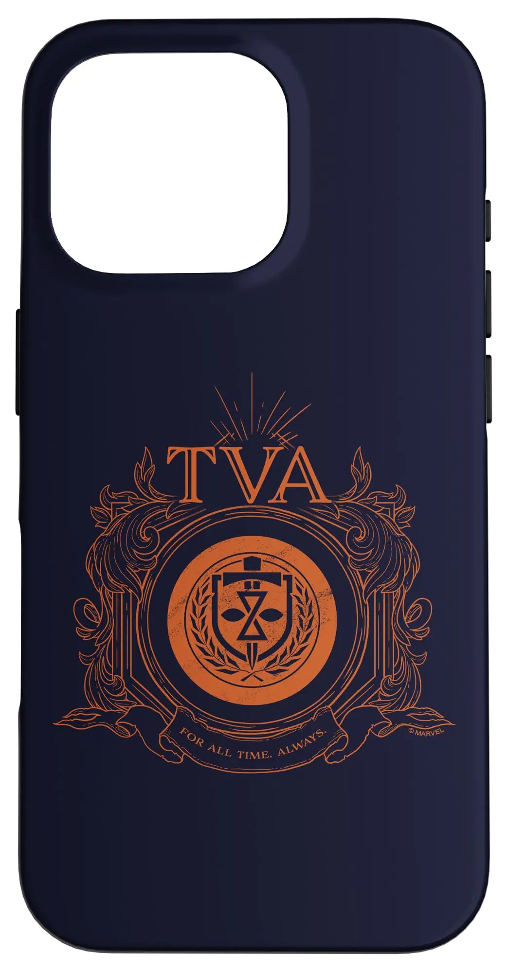 iPhone 16 Pro Marvel Loki TVA Badge Case