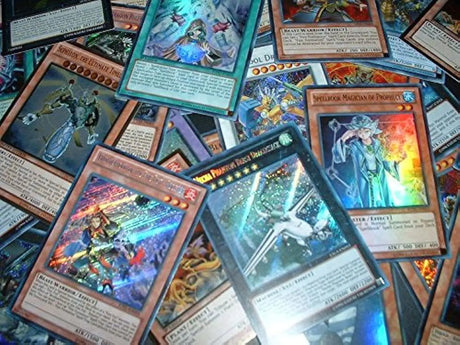 25 Assorted YuGiOh Foil Rares Cards! All Foil Cards! - My Anime Haven