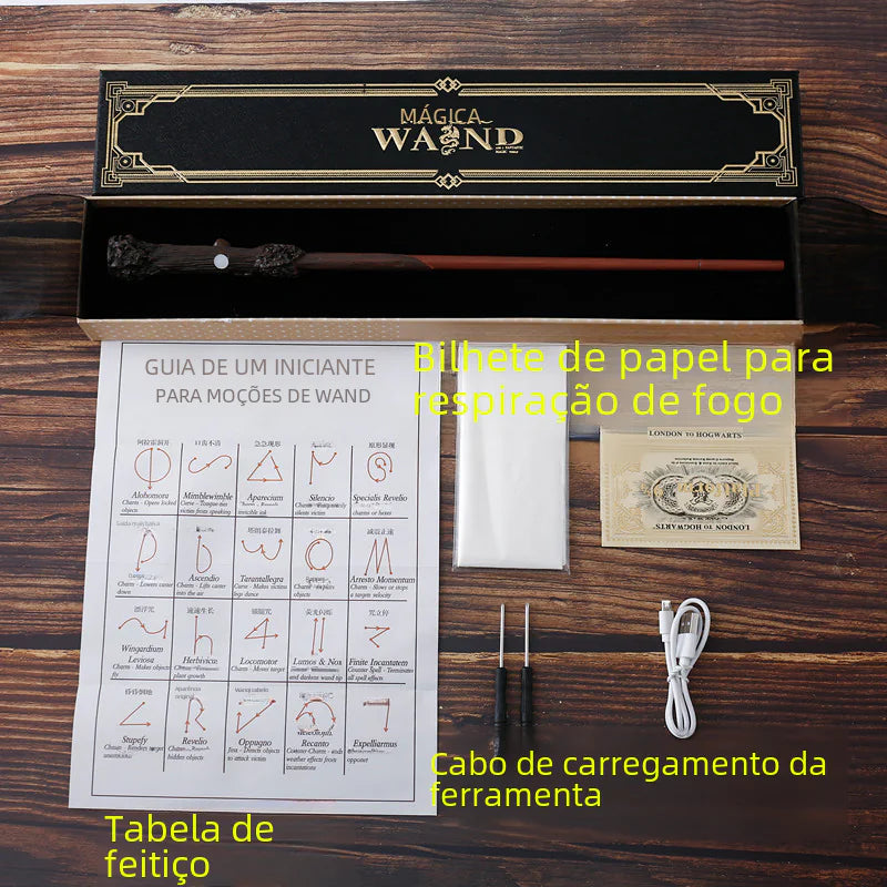 Harry Potter Fire-Breathing Wand - Hermione & Dumbledore