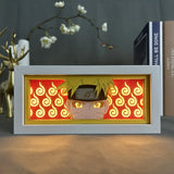 3D Anime LED Light Box: Naruto Figures Lamp
