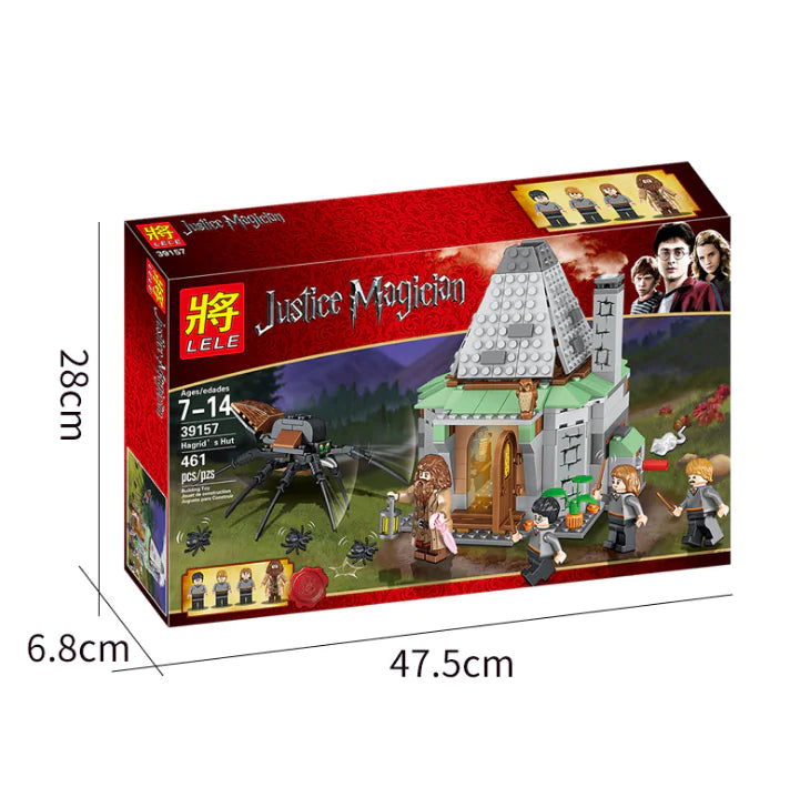 Harry Potter Hagrid's Hut & Hogwarts Castle Building Set