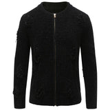 Men's Marvel Venom Cardigan Sweater with Zipper