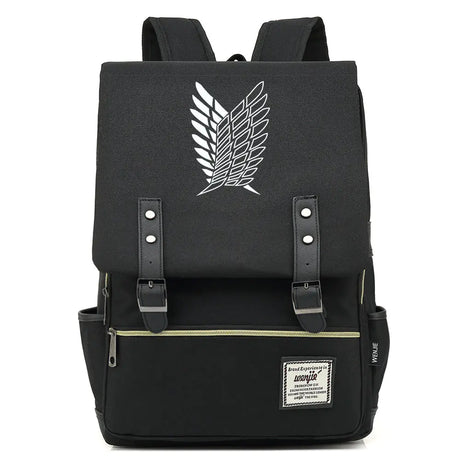 Attack on Titan Anime Backpack for Students, Unisex - My Anime Haven
