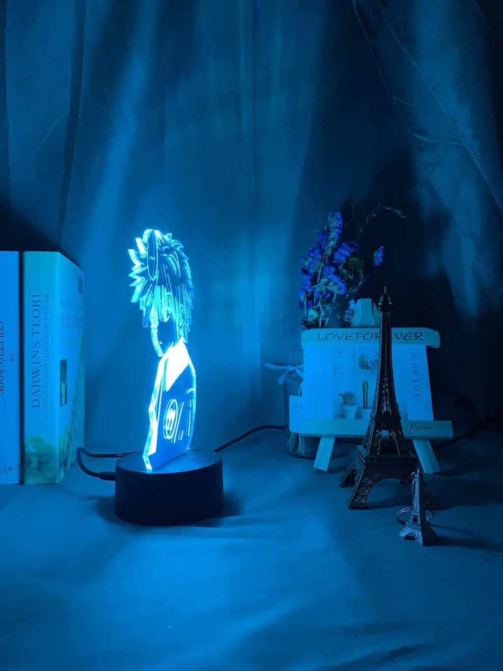 3D Hunter Killua Touch Control USB Night Light