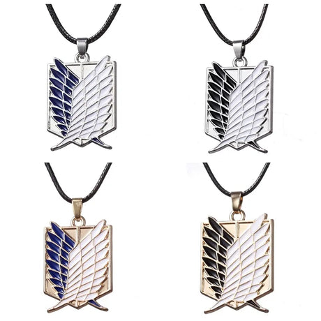 Attack on Titan Wings Necklace for Couples Gift - My Anime Haven