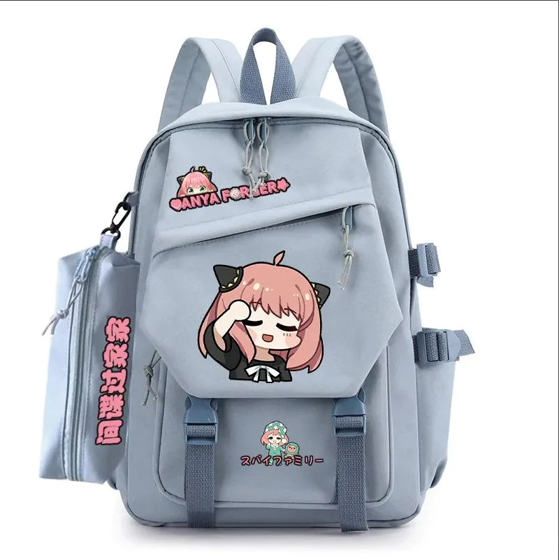 Anya Forger Spy Family Backpack (Dual Shoulder Straps)