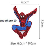 DC & Marvel Embroidered Heat Patches - My Anime Haven