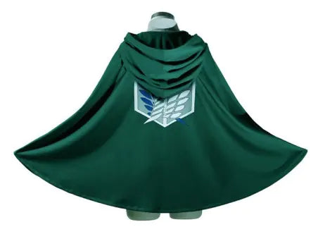 Attack on Titan Eren Cape and Uniform Costume - My Anime Haven