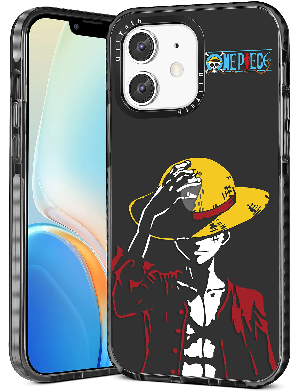 Ulirath for iPhone 12 Mini Case Cute Japan Anime Manga Hat Boys Character Pattern Cover Men Japanese Designer Cool Teens Bumper Protective Soft Phone Cases Clear Design for iPhone 12Mini 5.4"