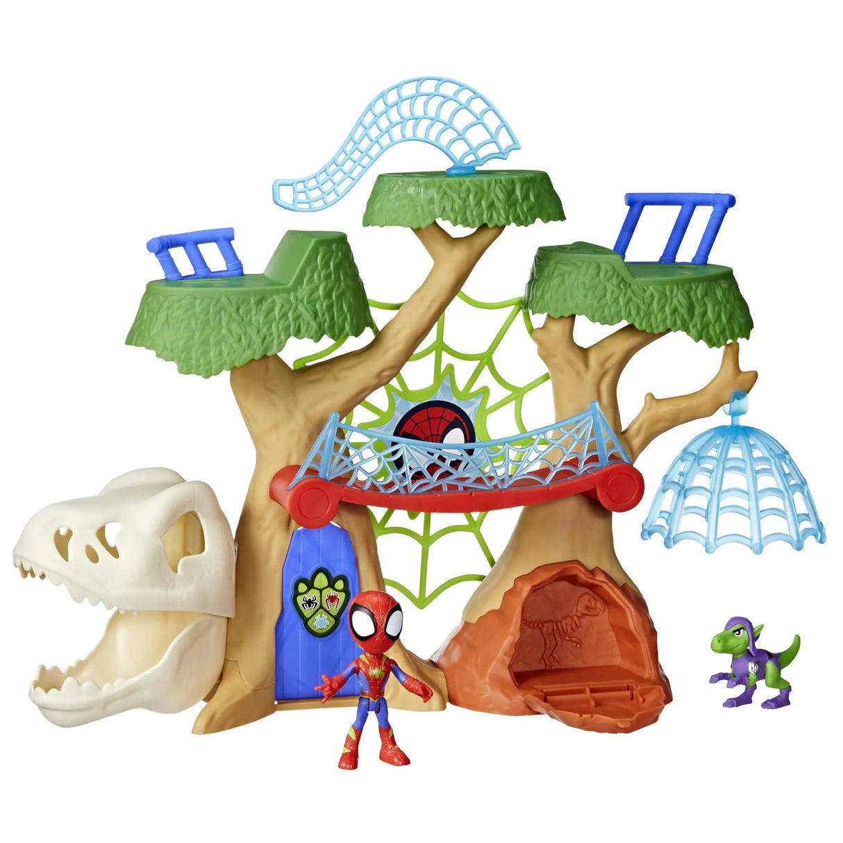 Marvel Spidey und Seine Super-Freunde Dino-Baumhaus Superhelden-Spielset