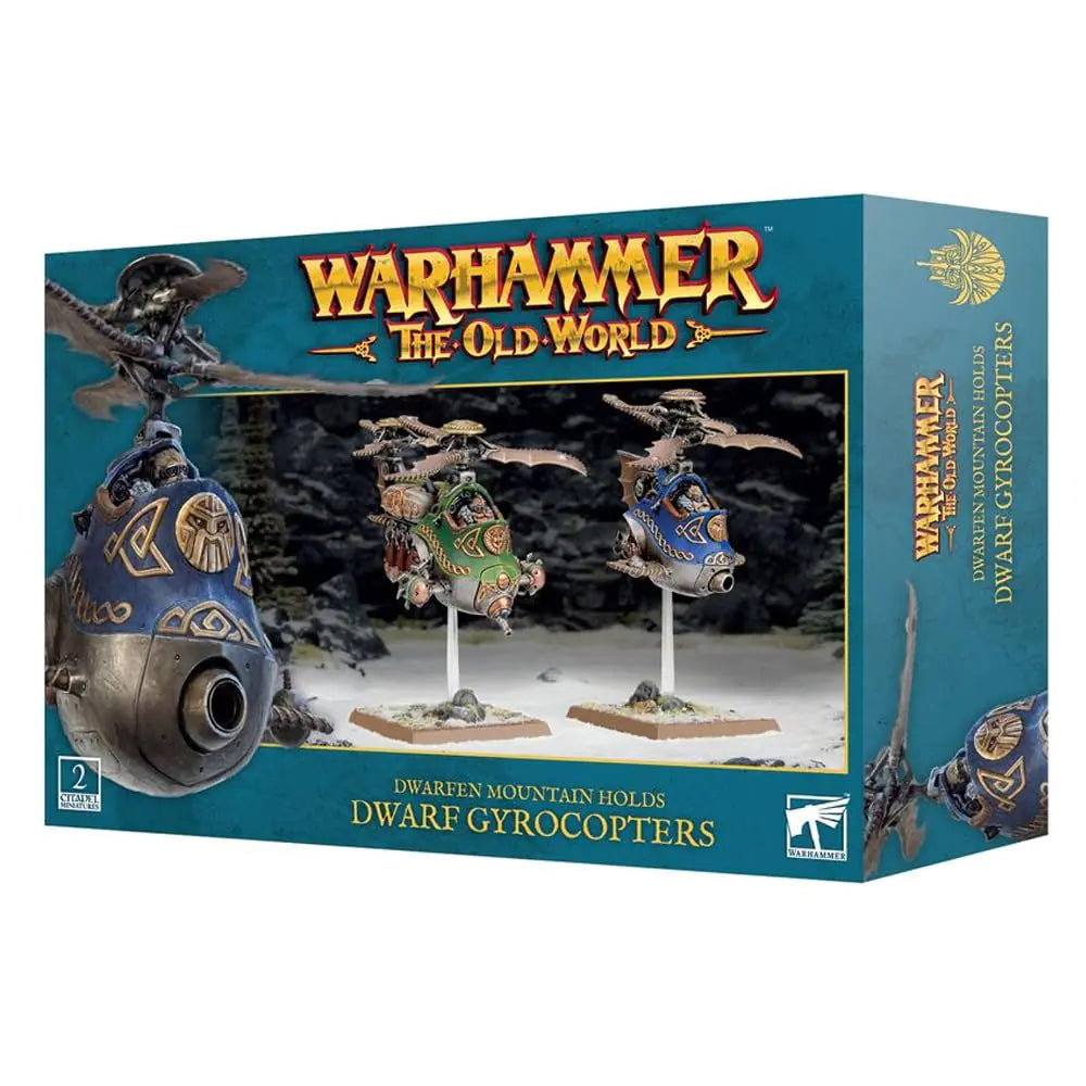 Games Workshop - Warhammer - Dwarfen Mountain Holds: Dwarf Gyrocopters & Gyrobombers