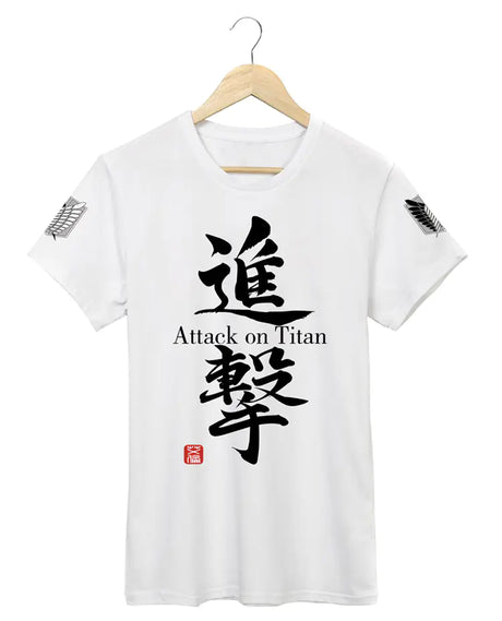 Attack on Titan Short Sleeve Cotton T-Shirt - My Anime Haven