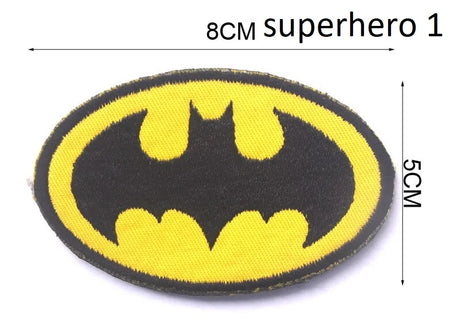DC & Marvel Embroidered Heat Patches - My Anime Haven