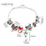 Marvel Superhero Spiderman Charm Bracelet
